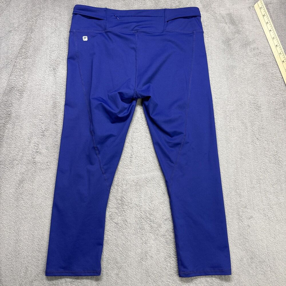 Fabletics Royal Blue training leggings size 29” Waist No Tag